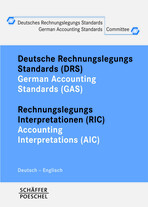 Deutsches Rechnungslegungs Standards Committee (DRSC) - Accounting Standards Committee of Germany (ASCG) (Hrsg.):
Deutsche Rechnungslegungs Standards (DRS) / German Accounting Standards (GAS) – DRSC Interpretationen (IFRS) / ASCG Interpretations (IFRS) – DRSC Anwendungshinweise / ASCG Implementation Guidance