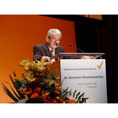 28. Deutscher Steuerberatertag, München 2005 - StB/vBP Jürgen Pinne, Präsident des Deutschen Steuerberater-verbandes e.V. (DStV)