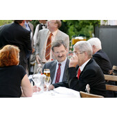 Sommerauftakt 2007 - DStV-Präsident Jürgen Pinne (r.) mit MdB Dr. Hermann Otto Solms Sommerauftakt 2007 - DStV-Präsident Jürgen Pinne (r.) mit MdB Dr. Hermann Otto Solms