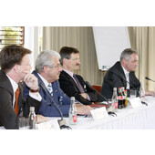 Sommerauftakt 2008 - Podiumsteilnehmer auch zur Unternehmenssteuerreform 2008