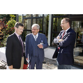 Sommerauftakt 2008 - MdB Dr. Hermann Otto Solms, DStV-Präsident Jürgen Pinne und Handelsblatt-Redakteur Thomas Sigmund