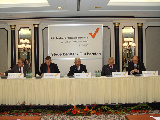 29. Deutscher Steuerberatertag, Berlin 2006