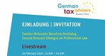 2. Brüsseler Berufsrechtsdialog: Die Zukunft des Berufsrechts
-LIVESTREAM-